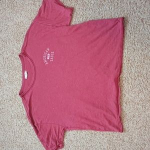 women's slightly cropped shirt